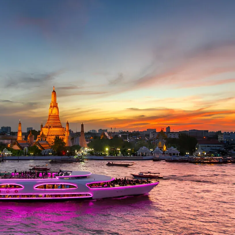 Dinner cruise through Bangkok, Bangkok & Pattaya