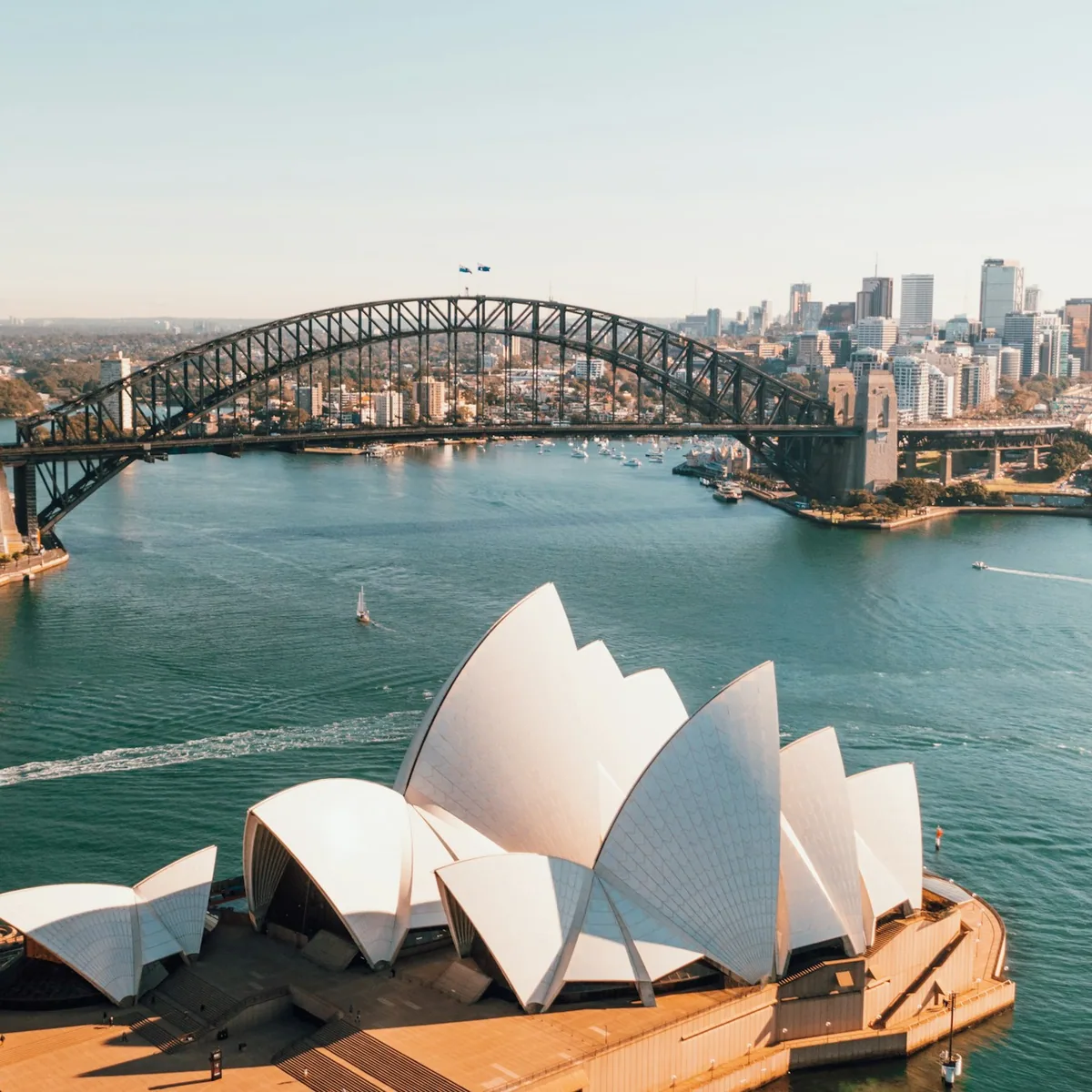 Sydney opera house near body of water during daytime, Australia