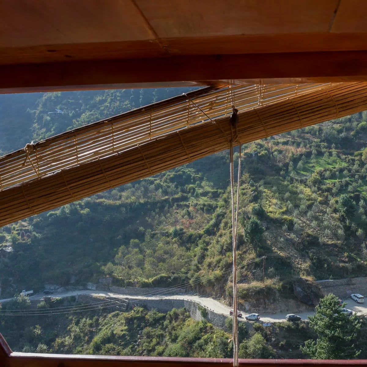 Green trees and mountains during daytime, Kasol